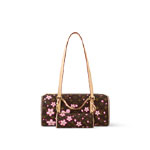 Louis Vuitton Takashi Murakami Papillon Bag Monogram Canvas in Brown M13097