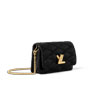Louis Vuitton GO-14 Wallet On Chain Bag Malletage Leather in Black M13139 - thumb-2