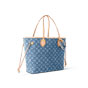 Louis Vuitton Neverfull MM Monogram Denim in Blue M13192 - thumb-2