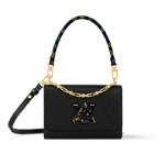 Louis Vuitton Takashi Murakami Twist MM Slim Bag Epi Leather in Black M13243