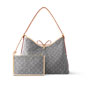 Louis Vuitton CarryAll MM Bag Monogram Denim in Grey M13289 - thumb-3