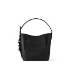 Louis Vuitton All In BB Bag Monogram Empreinte Leather in Black M13480