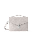 Louis Vuitton Pochette Metis Bag Monogram Empreinte Leather in Grey M13481