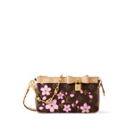 Louis Vuitton Takashi Murakami Pochette Bag Monogram Canvas in Brown M13666