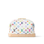 Louis Vuitton Takashi Murakami GM Cosmetic Pouch in White M13743
