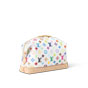 Louis Vuitton Takashi Murakami GM Cosmetic Pouch in White M13743 - thumb-2