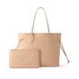 Louis Vuitton Neverfull MM Mid Size Leather Tote in cream M14319 - thumb-3
