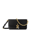 Louis Vuitton Wallet On Chain LV Bloom in Black M14564