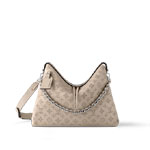 Louis Vuitton Hand It All MM Mahina in Grey M24133