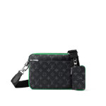 Louis Vuitton Trio Messenger Monogram Eclipse Canvas M26052