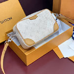 Louis Vuitton Trocadero Wearable Wallet Linen M27155