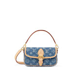 Louis Vuitton Nano Diane Blue Denim M27700