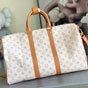 Louis Vuitton Keepall Bandouliere 45 Beige Bag M28238 - thumb-3