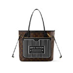 Louis Vuitton Neverfull MM Inside Out Leather Tote M28351