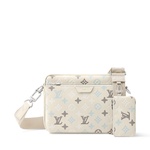Louis Vuitton Trio Messenger Monogram Shadow M28854