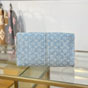 Louis Vuitton Speedy 30 Bandouliere Blue Denim M2A209 - thumb-5