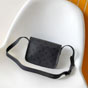 Louis Vuitton Satchel Wearable Wallet Black M2A259 - thumb-3