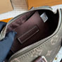 Louis Vuitton Speedy 18 Bandouliere Khaki M2A609 - thumb-5