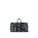 LV x YK Keepall 55 Monogram Eclipse Canvas M46401