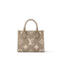 Louis Vuitton OnTheGo BB Bicolor Monogram Empreinte Leather M47054 - thumb-3
