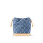 Louis Vuitton Nano Noe Monogram Denim in Blue M83043 - thumb-3