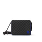 Louis Vuitton District Messenger Bag Damier Graphite Canvas in Grey N00085
