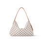 Louis Vuitton Slouchy PM Damier Azur in White N00116 - thumb-3