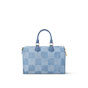 Louis Vuitton Speedy 30 Bandouliere Damier in Blue N00203 - thumb-3