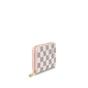 Louis Vuitton Zippy Coin Purse Padlock Damier Azur in Blue N60229 - thumb-2