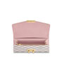 Louis Vuitton Croisette Chain Wallet Damier Azur Canvas in Rose N60357 - thumb-3