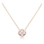 Louis Vuitton Color Blossom sun pendant pink gold Rose Q93520