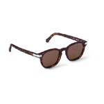 Louis Vuitton Signature Square Round Sunglasses in Brown Z2229U