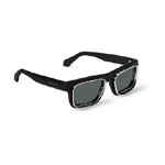 Louis Vuitton Super Vision Square Sunglasses in Black Z2442U
