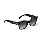 Louis Vuitton Line Square Sunglasses in Black Z2645U