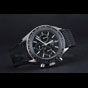 Omega Speedmaster Black Rubber Strap Black Dial Watch OMG6442 - thumb-2