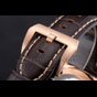 Swiss Panerai Radiomir 1940 Chronograph White Dial Rose Gold Case Brown Leather Strap PAM6518 - thumb-3