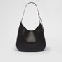 Prada Large Leather Shoulder Bag With Topstitching 1BC181 2AIX F0002 - thumb-3