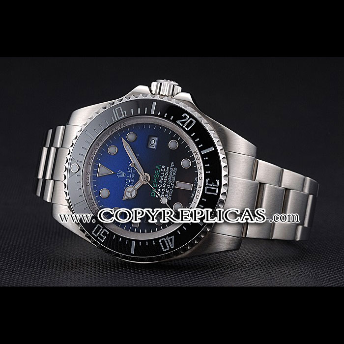 Swiss Deepsea Dweller James Cameron Black Dial Stainless Steel Case Bracelet RL6639 - Photo-2