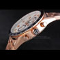Tag Heuer Carrera Rose Gold Bracelet White Dial 801442 TG6696 - thumb-3