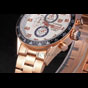 Tag Heuer Carrera Rose Gold Bracelet White Dial 801442 TG6696 - thumb-4
