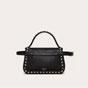 Valentino Garavani Small Rockstud Grainy Calfskin Handbag 1W2B0I52VSF0NO - thumb-2