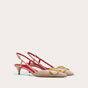 Valentino Garavani Vlogo Signature Calfskin Slingback Pump 2W2S0Q70DSHP45 - thumb-2