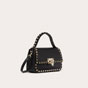 Valentino Small Rockstud Grainy Calfskin Handbag VW2B0I52VSF0NO - thumb-2