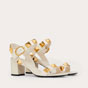Valentino Garavani Roman Stud Calfskin Sandal XW2S0CR2ZWMI16 - thumb-2