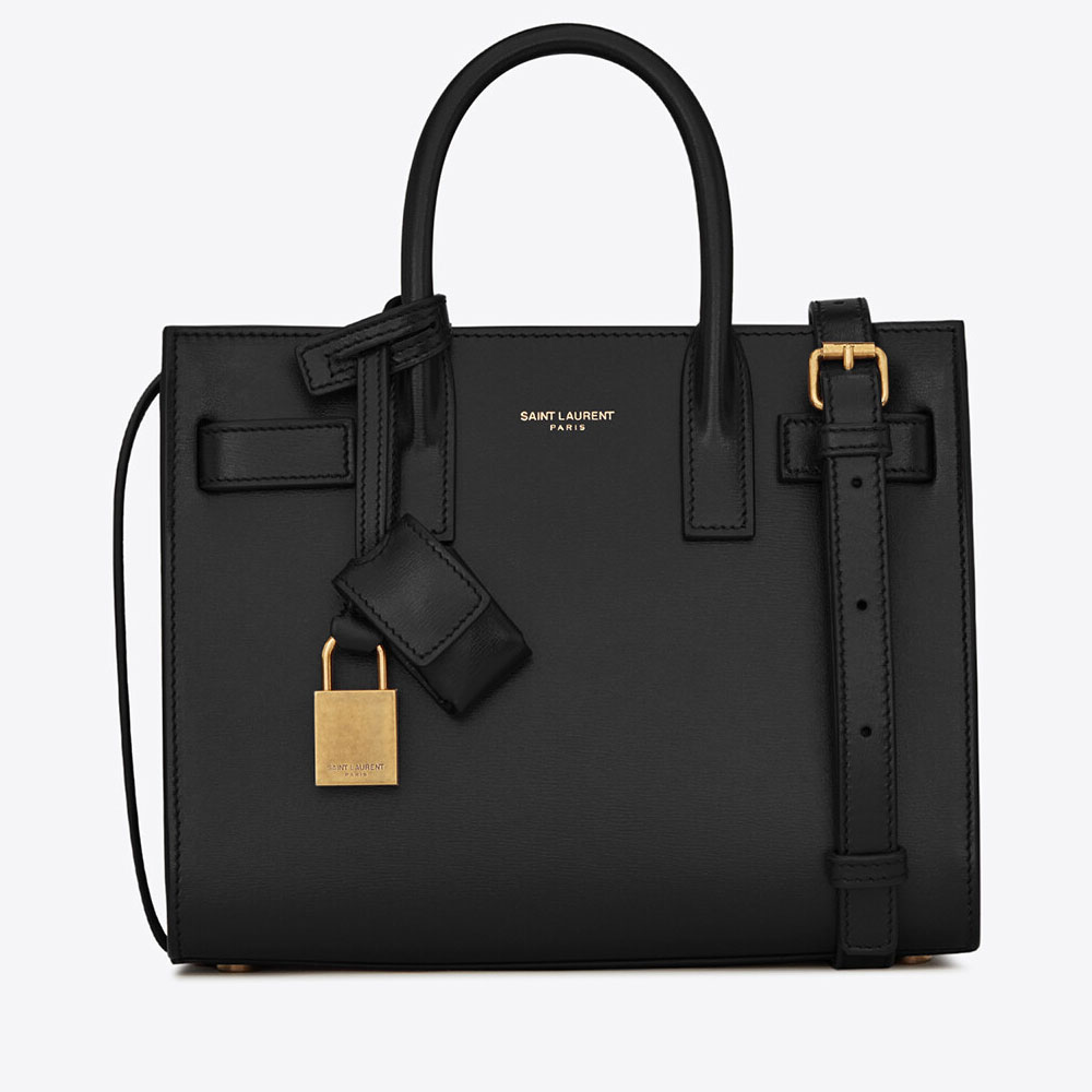 YSL Classic Sac De Jour Nano In Smooth Leather 392035 02G9W 1000 - Photo-2