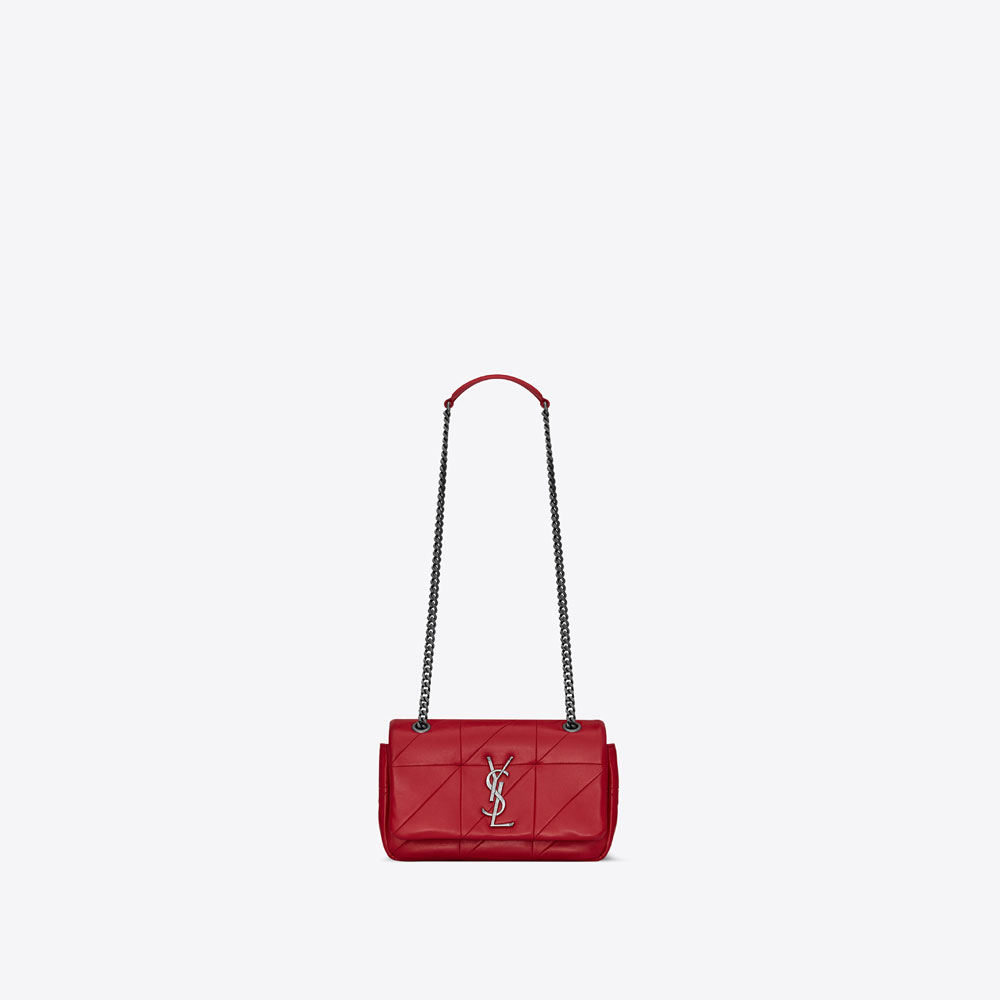 YSL Jamie Small carre Rive Gauche In Lambskin 515820 COP64 6805