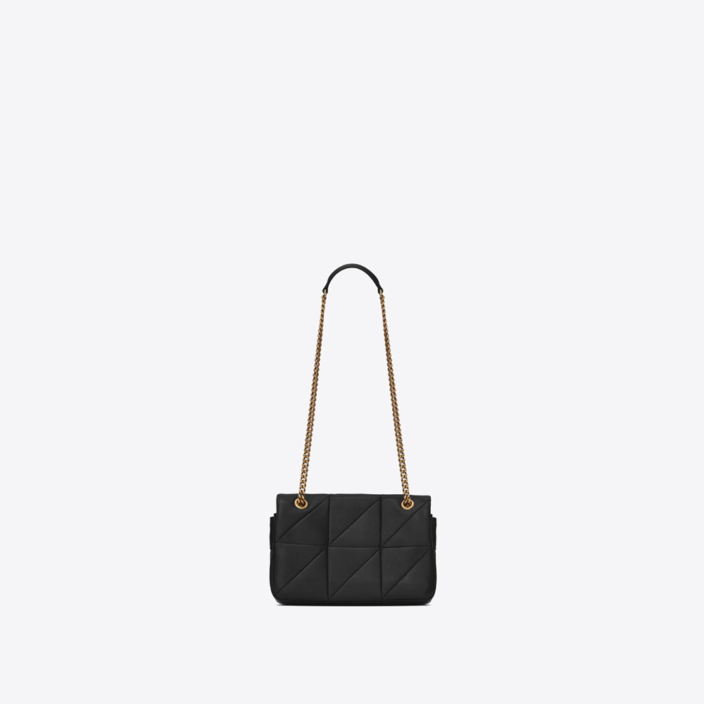 YSL Jamie Small carre Rive Gauche In Lambskin 515820 COP67 1000 - Photo-2