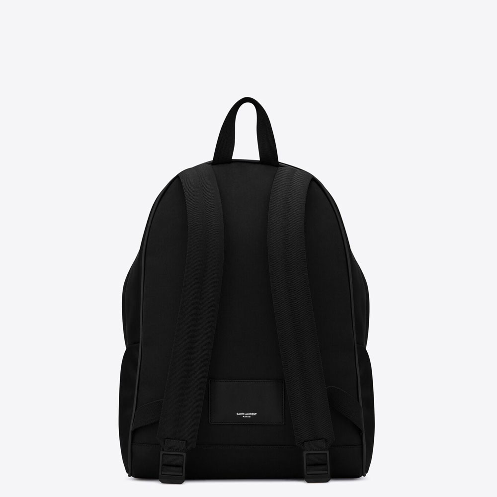YSL City Backpack In Econyl Leather And Nylon 534967 FAAB4 1000 - Photo-2