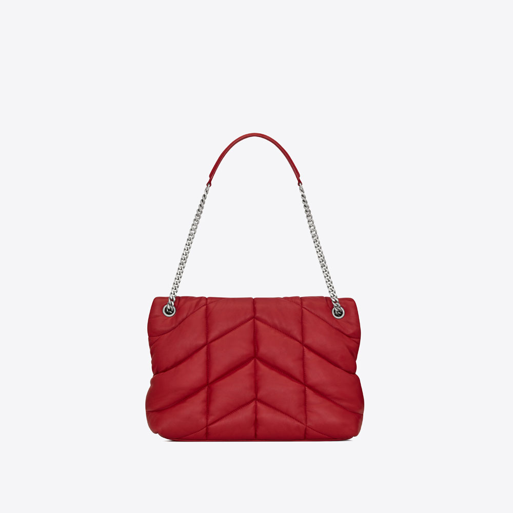 YSL LOULOU PUFFER Medium Bag In Quilted Lambskin 577475 1EL00 6805 - Photo-2