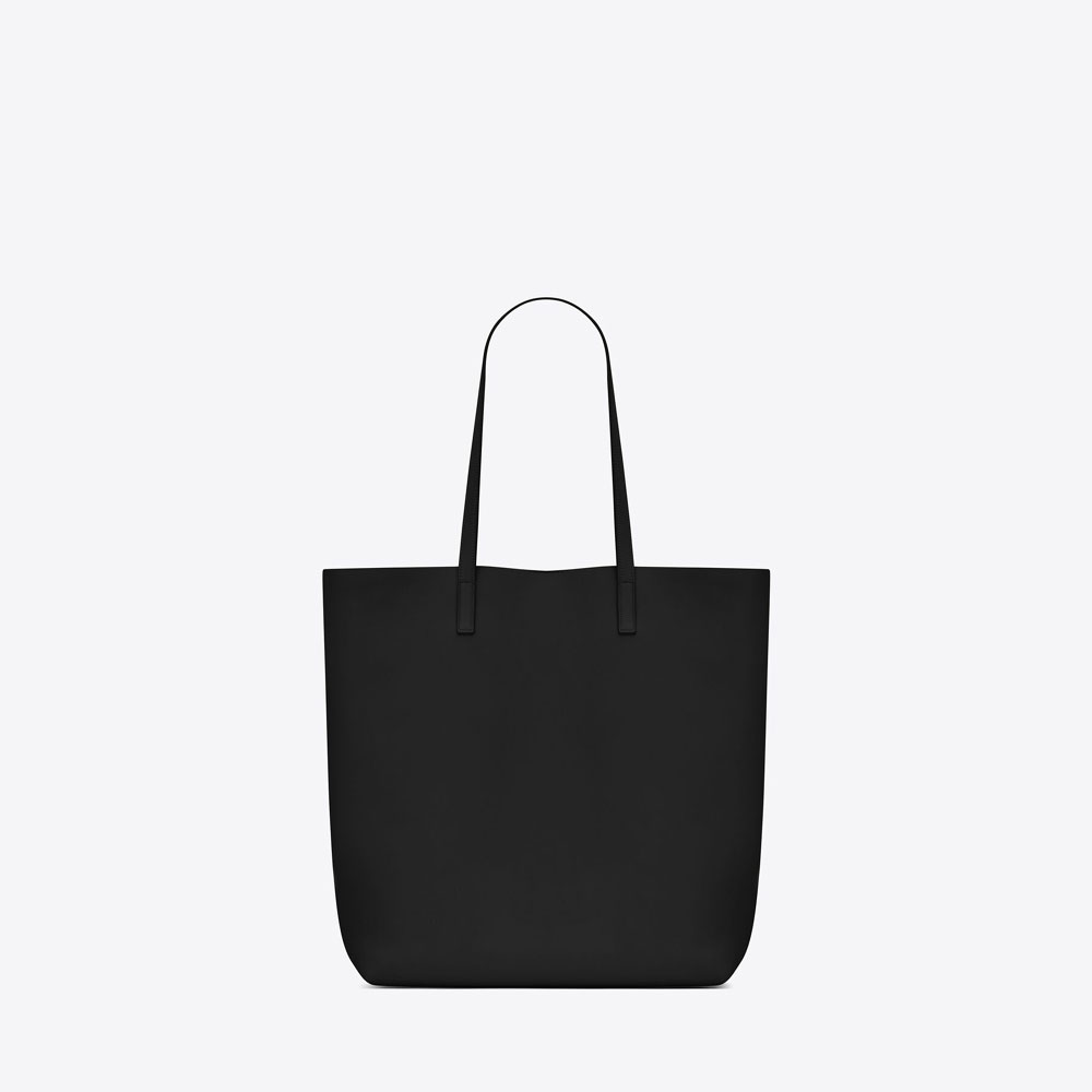 YSL Shopping Saint Laurent N S In Supple Leather 600306 CSV0J 1000 - Photo-3